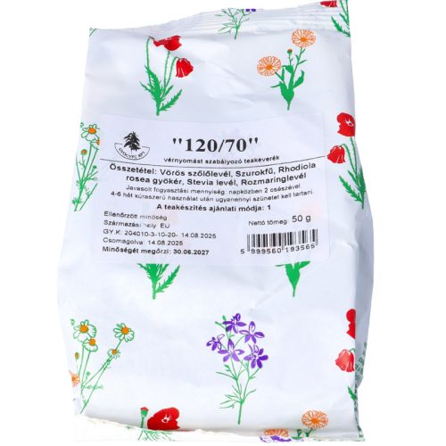 120/70 tea 50g (Gyógyfű)