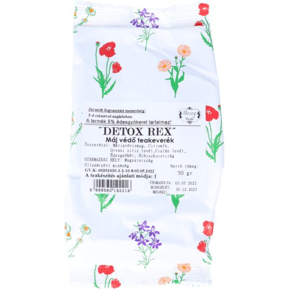 Detox Rex tea 50g (Gyógyfű)