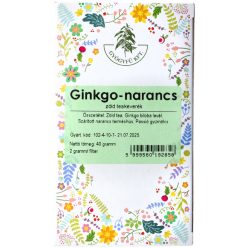 Ginkgo-narancs zöld tea filter 40g (Gyógyfű)