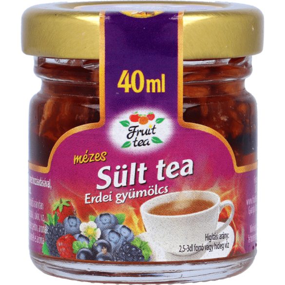 Erdei gyümölcsös sült tea mézzel 40ml