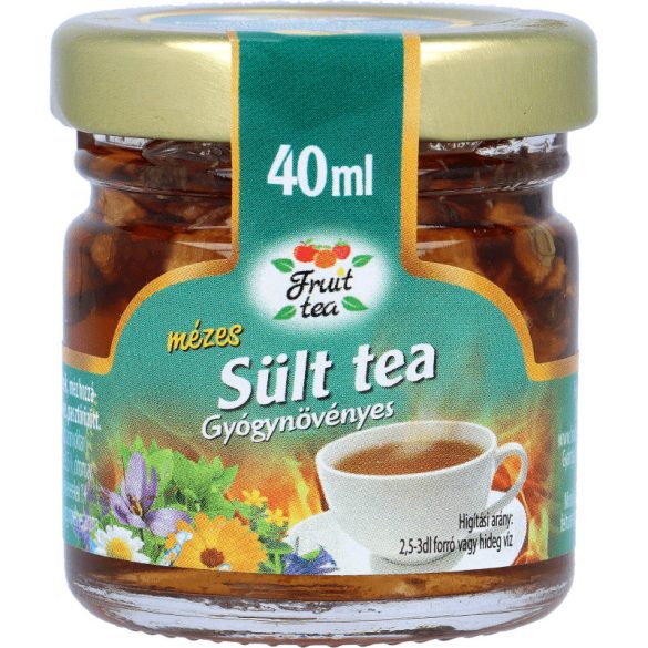 Gyógynövényes sült tea mézzel 40ml