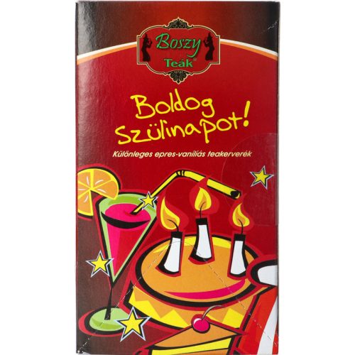 Boldog szülinapot! teakeverék filter 40g (Gyógyfű)