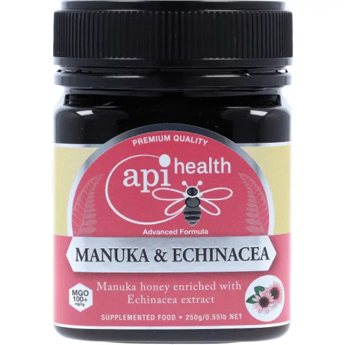 Manukaméz echinacea kivonattal, 250 g (Apihealth)