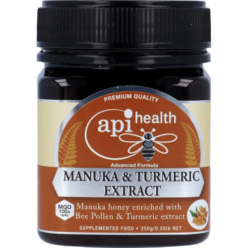 Manukaméz kurkuma kivonattal, 250g (Apihealth - Új-Zéland)