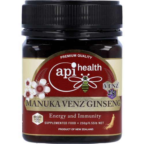 Manuka GinsengVENZ méhméreggel és Ginzeng kivonattal, 250 g (Apihealth)