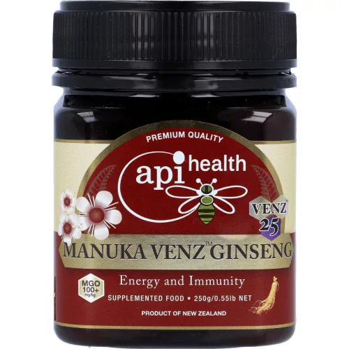 Manuka GinsengVENZ méhméreggel és Ginzeng kivonattal, 250 g (Apihealth)