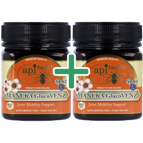 Manuka GlucoVENZ, 2x250g (Apihealth - Új-Zéland) -- VIP Klub Termék