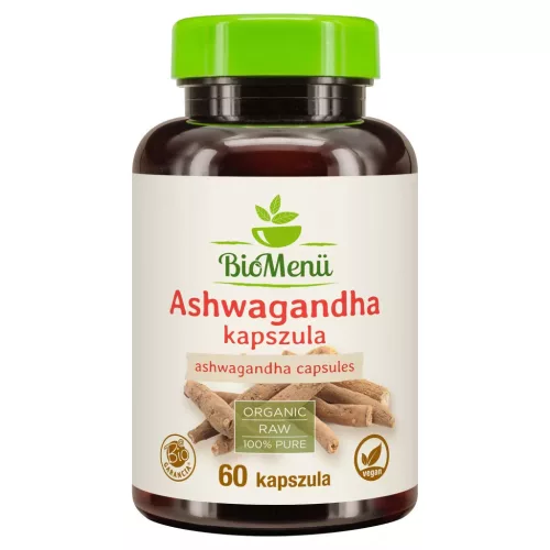 Bio Ashwaganda kapszula 60 db (BioMenü)