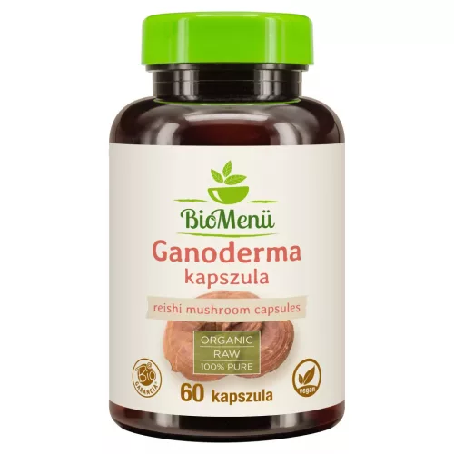 Bio Ganoderma gomba kapszula 60 db (BioMenü)