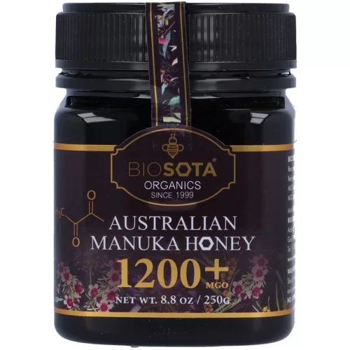 BIO Manukaméz MGO 1200+ 250g (Biosota)