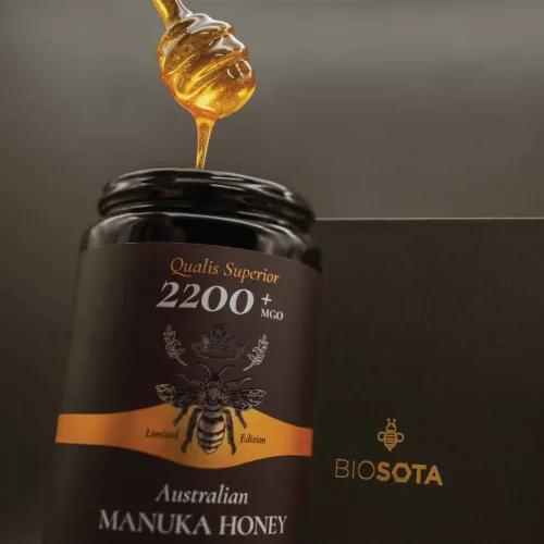 BIO Manukaméz LUX-LIMITED díszdobozban MGO 2200+ 500 g (Biosota)