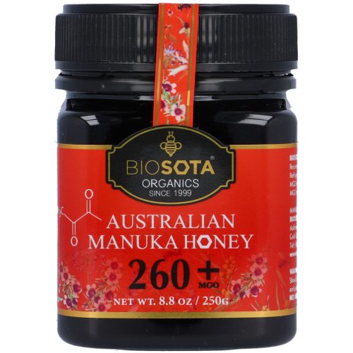 BIO Manukaméz MGO 260+ 250g (Biosota)