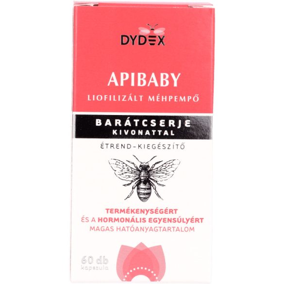 ApiBaby méhpempő kapszula barátcserje kivonattal, 60db (Dydex)