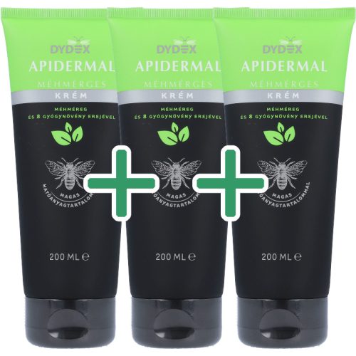 Méhmérges krém 3x200ml - Apidermal (Dydex) - VIP Klub Termék