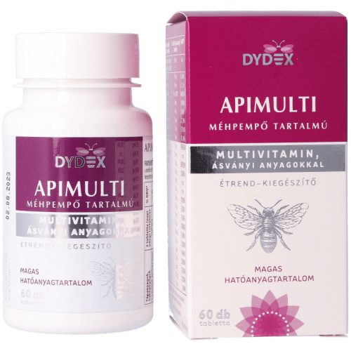 ApiMulti multivitamin tartalmú méhpempő kapszula, 60db (Dydex)