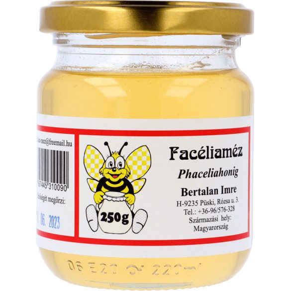 Facélia (Mézontófű) méz 250g (Bertalan)