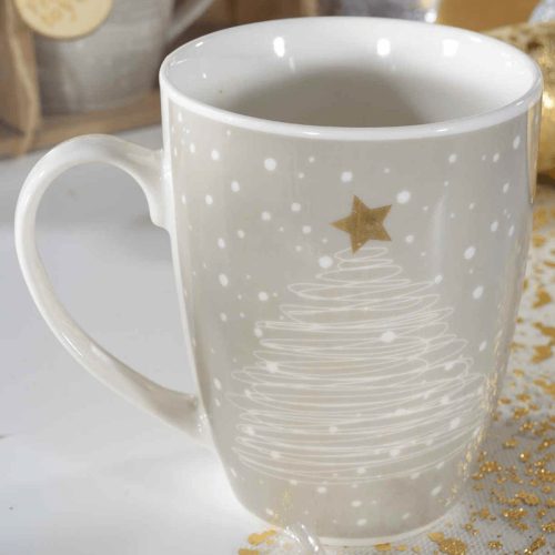 Karácsonyi bögre díszcsomagolásban 2db-os, 3,5dl