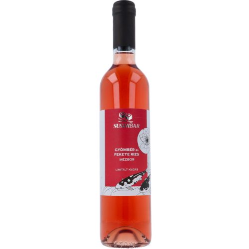 Gyömbér és fekete rizs mézbor 500ml (Mellavinum-LIMITED)