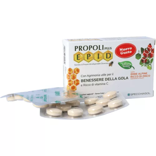 Propoliszos szopogatós tabletta cinkkel dúsítva, 20db