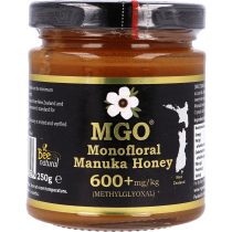 Manukaméz MGO 600+ krémesített 250g (Bee Natural)