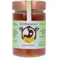   BélBalansz gyógynövény kivonatos bíborhere méz,  440 g (Mézbarlang)