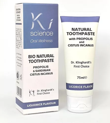 Propoliszos bodorrózsás fogkrém - édesgyökérrel - 75ml (Kontak-K1)