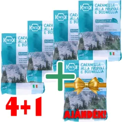   Olasz tradicionális bio propoliszos - tömjénes cukorka, 70g (Kontak) - 4+1db VIP Klub Termék