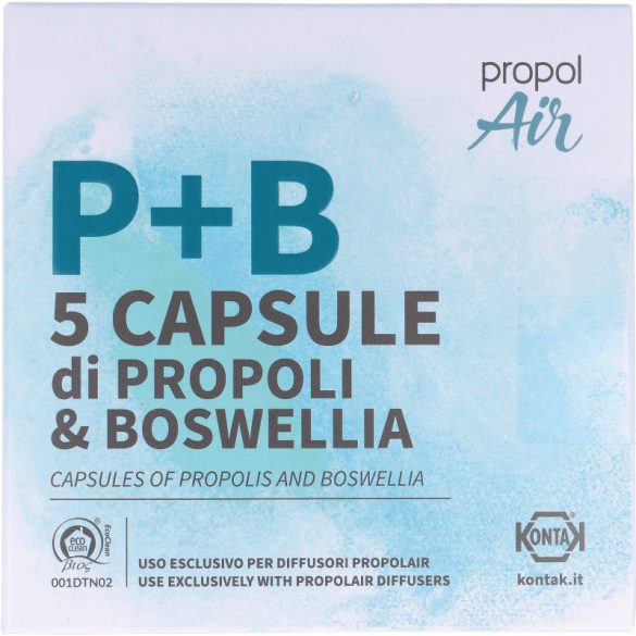 Kapszula Propolair készülékekhez, tömjénes-propoliszos (5 kapszula/csomag)