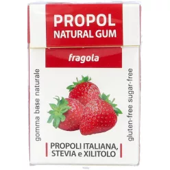   Propoliszos Rágógumi (Propolgum), cukormentes, Epres - 25g (Kontak)