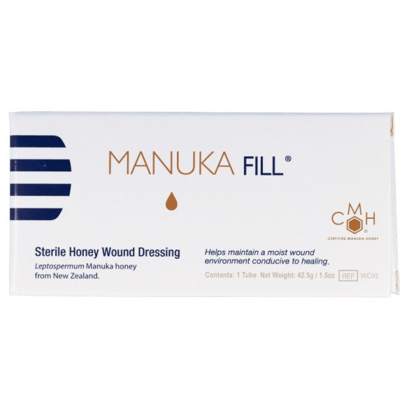 Manuka FILL antibakteriális orvosi sebkezelő manuka méz, 100%, 42,5g (LMP)