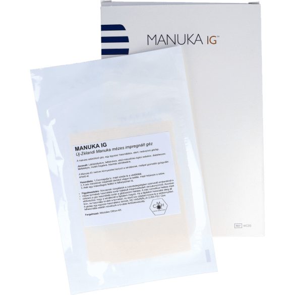 Manuka mézes IG impregnált géz - 1db -10cm x 12,5cm (LMP)