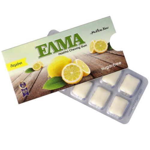 Masticha rágógumi, citrom