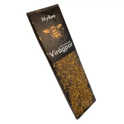 Virágporral szórt táblás étcsokoládé - 100 g 