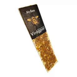 Virágporral szórt táblás fehércsokoládé - 100 g
