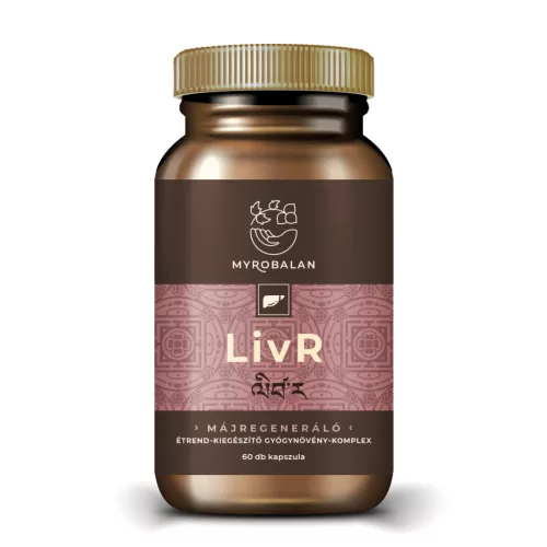 LIVR májtisztító- és regeneráló gyógynövény-komplex (Myrobalan)