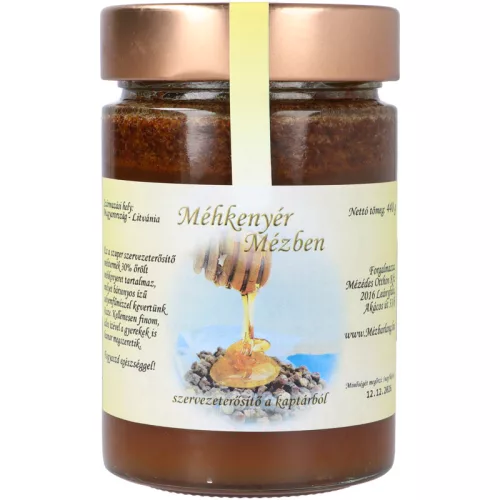 Méhkenyér mézben 440g (Mézbarlang)