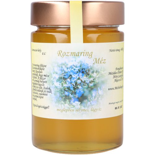 Rozmaring méz 440g (Mézbarlang-Spanyolország)