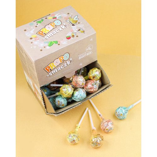 Mézes-Propoliszos nyalóka (citromos)