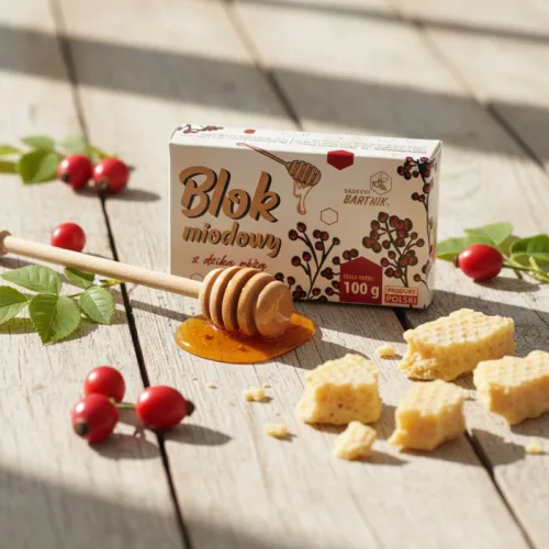  Mézes tejszelet csipkebogyóval – 100 g