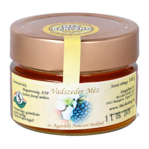 Nyers vadszeder méz 140g (Mézbarlang-Aggtelek)