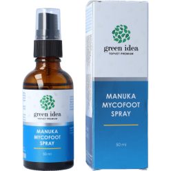   Lábgomba elleni spray Manuka & propolisz – MYCOFOOT frissítő gombaölő, 50 ml (Green Idea)