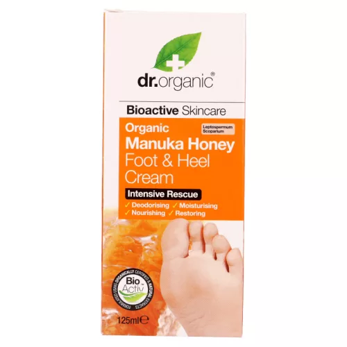 Dr Organic bio MANUKA mézes láb és sarokápoló 125ml