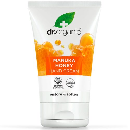 Dr Organic bio MANUKA mézes intenzív hidratáló kézkrém 125ml