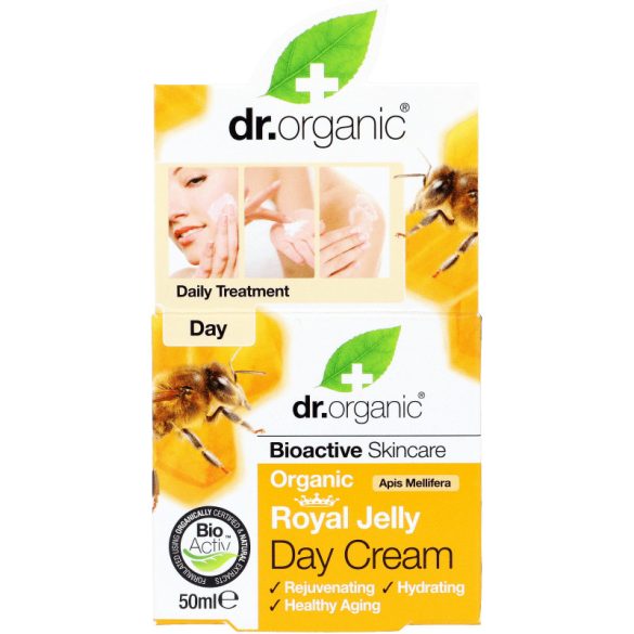 Dr Organic bio MÉHPEMPŐS nappali krém 50ml
