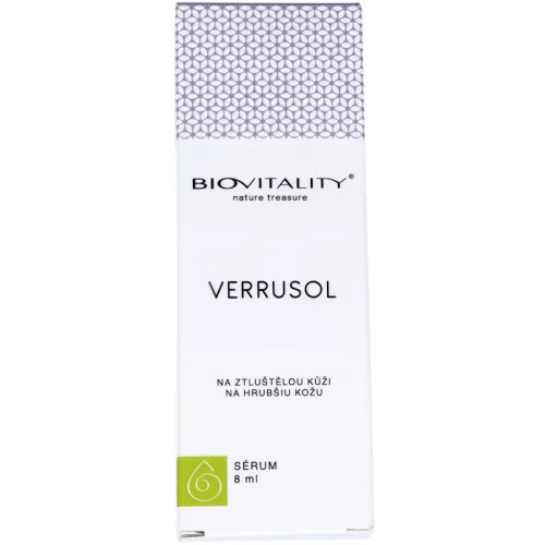 Szemölcs elleni szérum Manuka & teafaolajjal – VERRUSOL természetes megoldás, 8 ml (Biovitality)