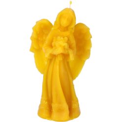 Méhviaszgyertya - Angyalka
