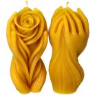 Méhviaszgyertya - Virágzó Nő