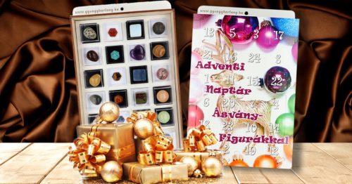 Kristály Formák Adventi Naptár 2025 - 24 Csiszolt Ásvány