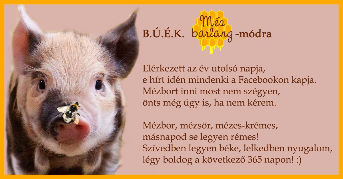 Zümmögésben gazdag Új Esztendőt!