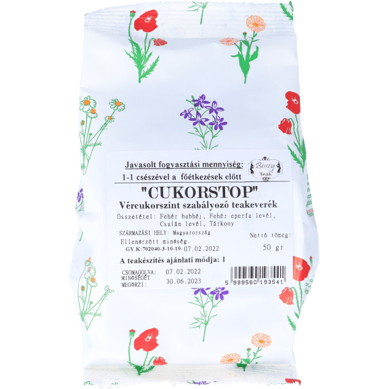 Cukorstop tea 50g (Gyógyfű)